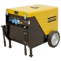 Дизельный генератор Atlas Copco QEP S10 на шасси с АВР